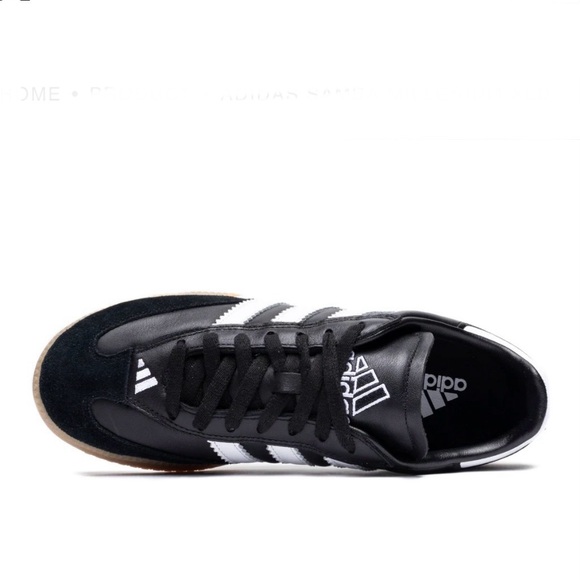 ADIDAS Samba Millenium Classic, black with white stripes - Picture 3 of 7